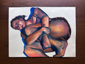 "Pseudocrisis" Original Watercolor Painting, 11x14 inches