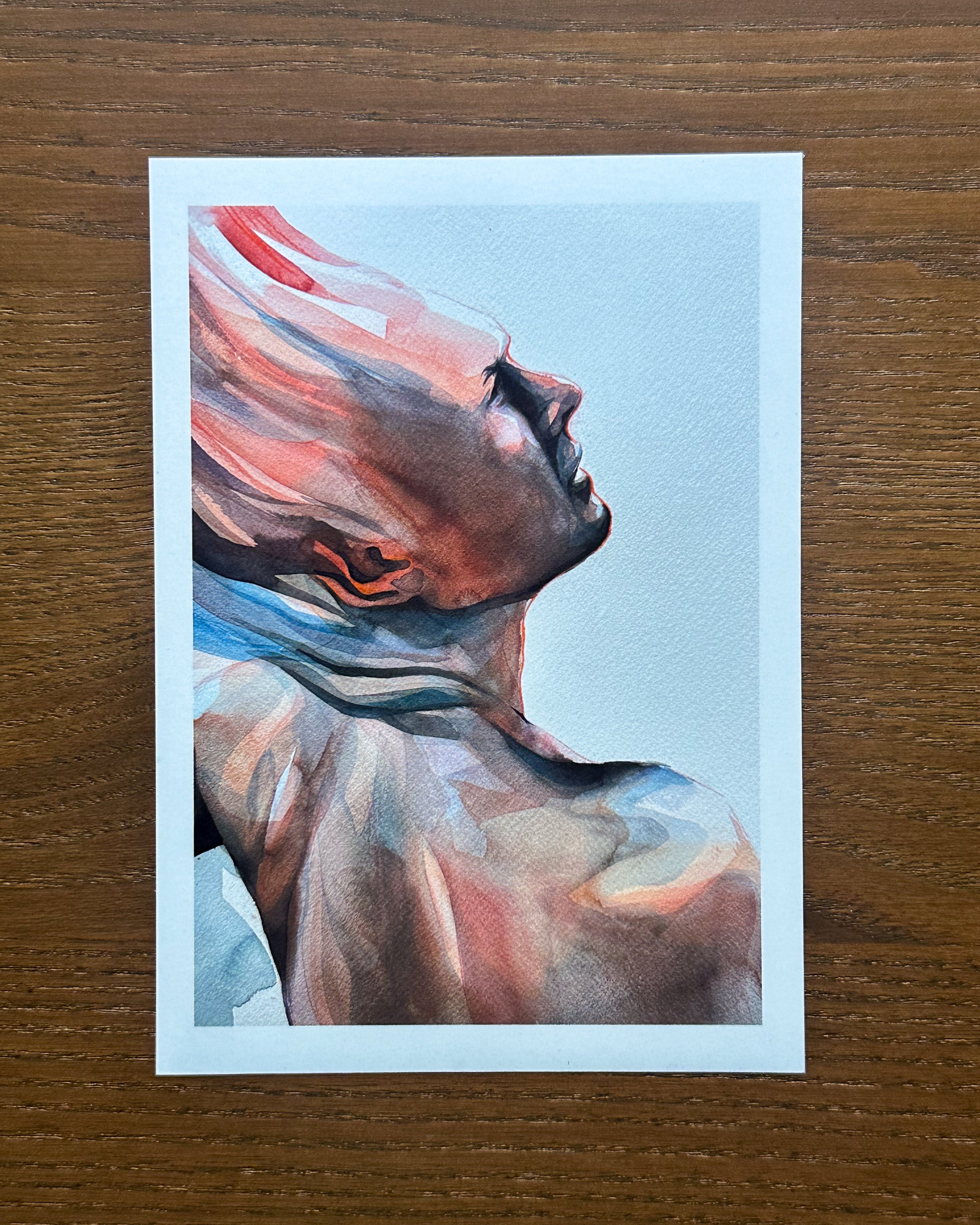 "Ascent" - Original Art Print - 5x7 inches Art Print on Cardstock by Olivia Rombak