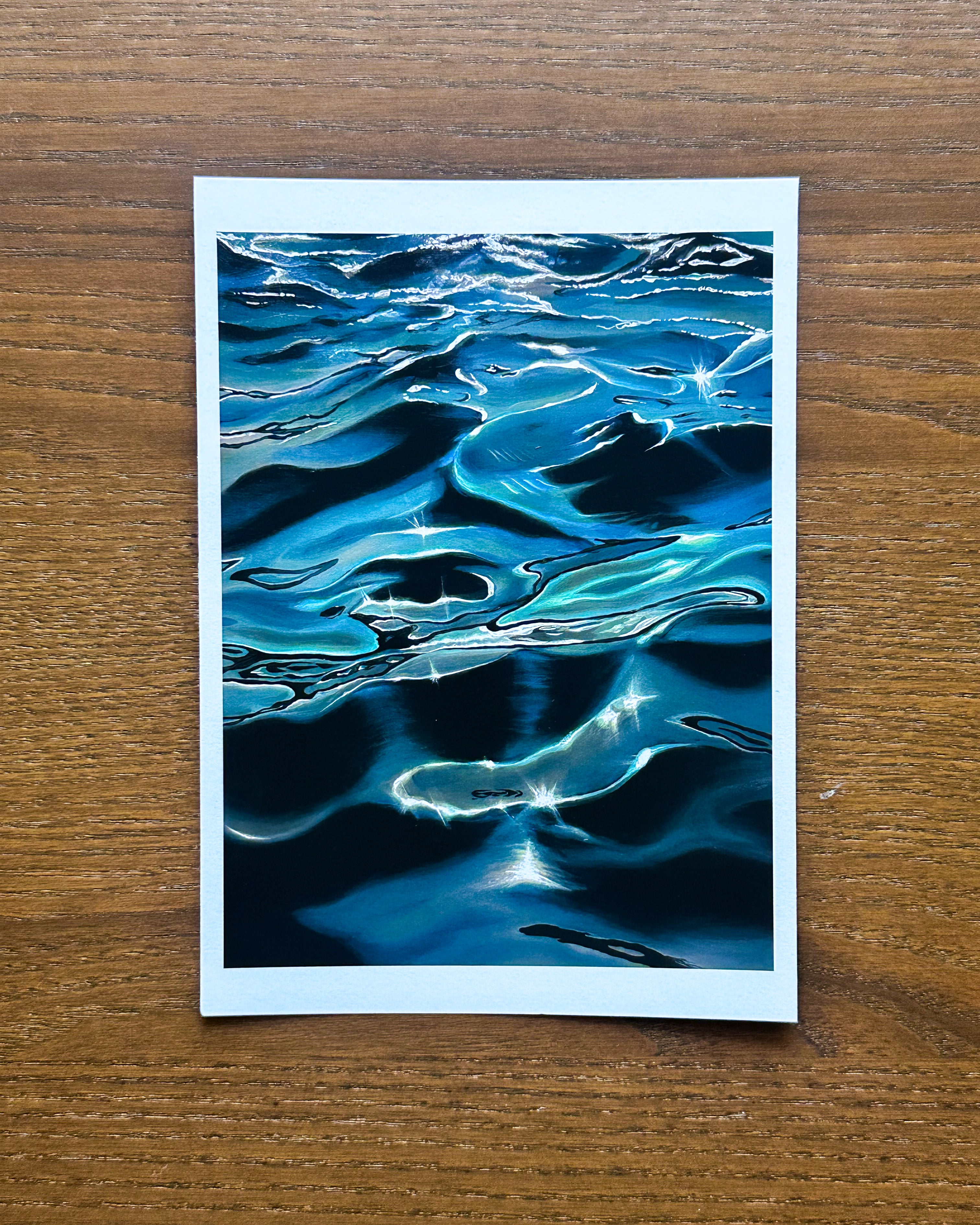 Artistic realism depiction of water.