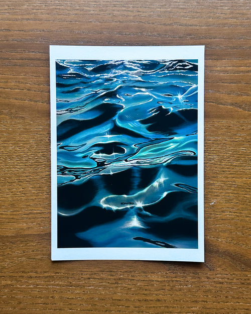 Artistic realism depiction of water.