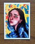 "The Star" - Original Art Print - 5x7 inches Art Print on Cardstock by Olivia Rombak