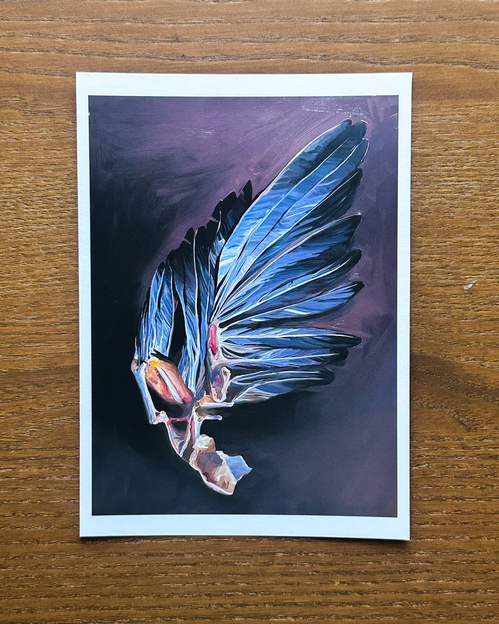 "Fallen" - Original Art Print - 5x7 inches Art Print on Cardstock by Olivia Rombak