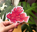 Lionfish Hand-drawn Sticker