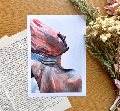 "Ascent" - Original Art Print - 5x7 inches Art Print on Cardstock by Olivia Rombak
